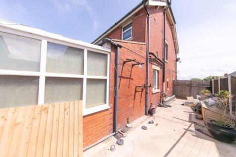 Side elevation and driveway