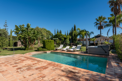 Pool and garden