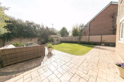 Private South West facing garden