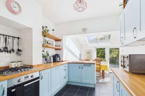 kitchen to dining area