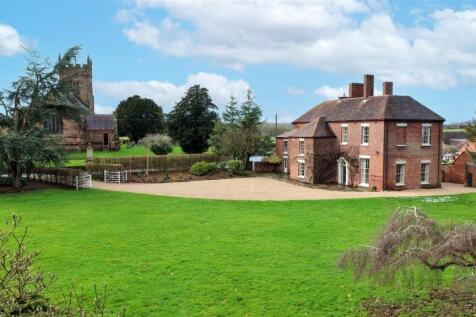 Sutton Hall, Side Elevation and Church .JPG