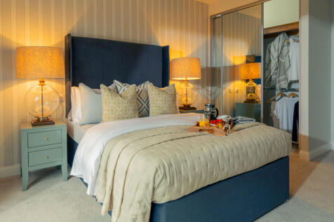 Show home master bedroom