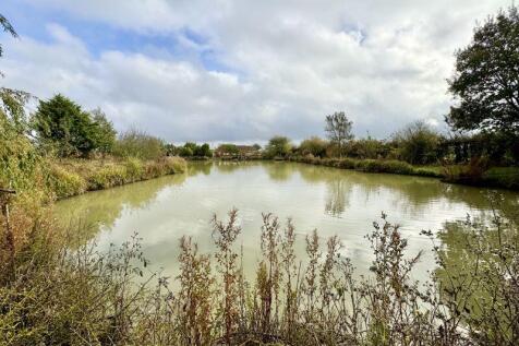 Fishing lake rear view