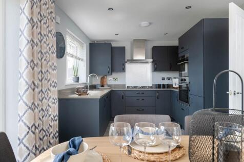 The kitchen/diner is a sociable space