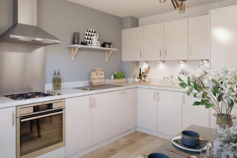 Kitchen in 3 bedroom Durris house type