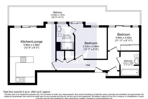 Floor plan 28 Brecon