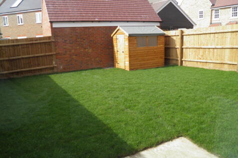 enclosed rear garden