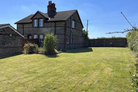 Rear of property