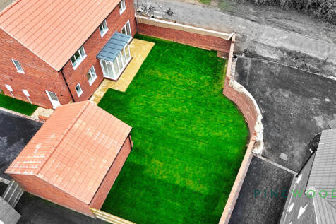 rear landscaped garden