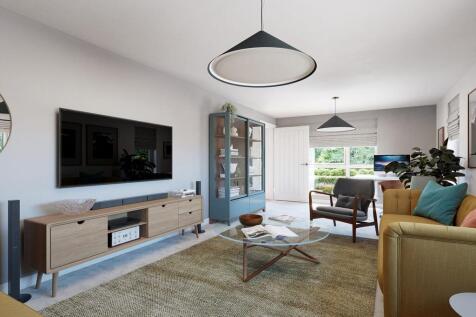 There&#39;s space for the whole family in the spacious lounge