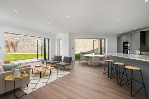 Living Kitchen - virtually staged for...