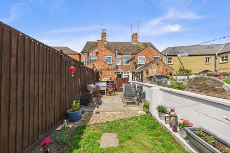 View of the back of the house from the garden