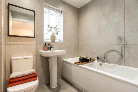 A family bathroom completes the home