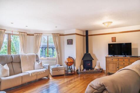 Large lounge with gas fire at No.6