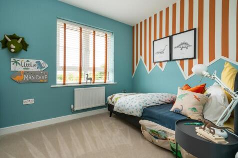 This bedroom could be a kids room