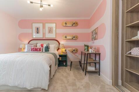 Ideal childrens bedroom with plenty of storage options