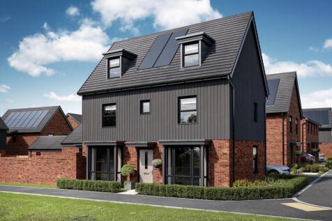 Computer generated image of the Hertford 4 bedroom home at Ladden Garden Village