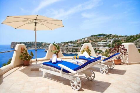 02-port andratx-Meerblick-Penthouse in Cala Llamp ¿ mit Option auf Erweiterung-kaufen-sonnenschirm