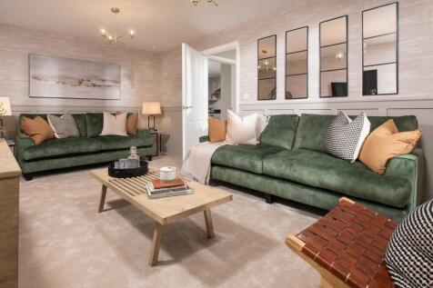 Spacious lounge in the four bedroom Kirkdale