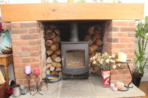 Feature wood burn...