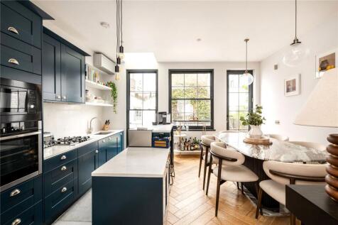 Open-plan kitchen