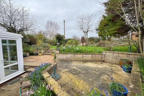 Paved patio