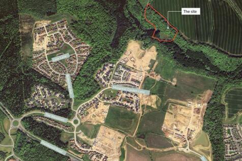 8.9 Acre Site Highlighted Red