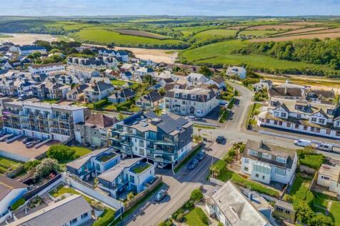 Drone Overlooking Penpol Creek & The Gannel
