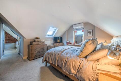 Master bedroom and ensuite