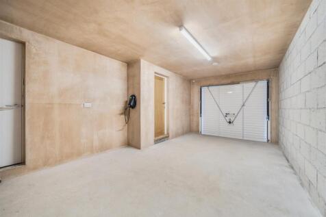 Garage with internal door