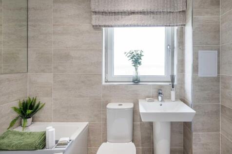 Image of bathroom in 4 bedroom Glenbervie house type at Cammo Meadows