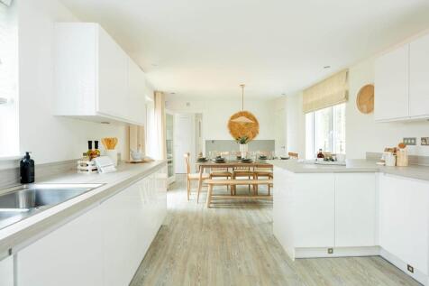 An open plan layout makes entertaining friends and family easy