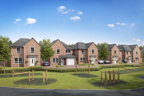CGI view of homes at Church Fields