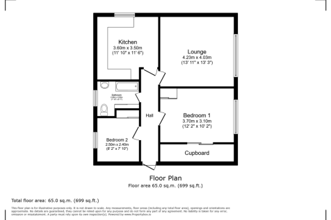 Floor plan Tudor