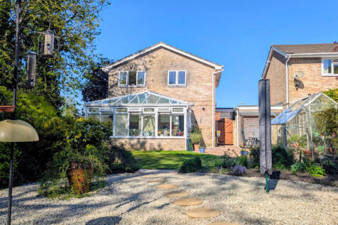 Rear of property
