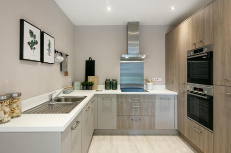 The Wilmington 4 bedroom home u-shape kitchen at The Mill