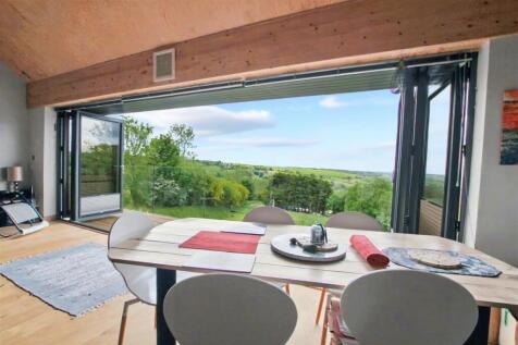 View from open plan living