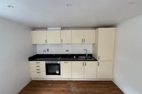 Open plan lounge kitchen
