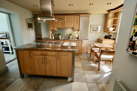 Kitchen with room for table