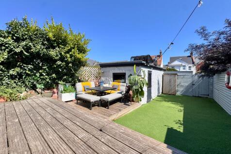 Rear of property