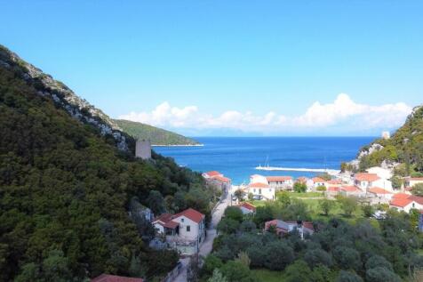 Aerial view of house