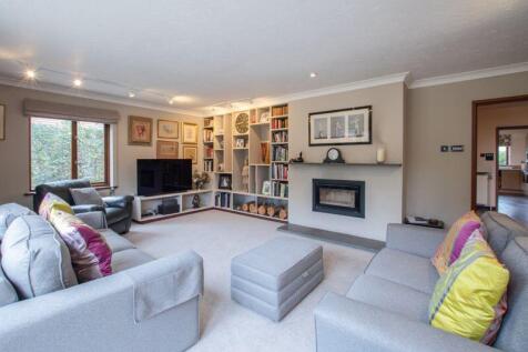 Sitting room with open fire