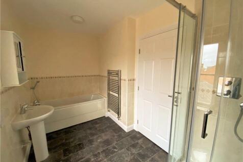 Bathroom with separate shower and bath