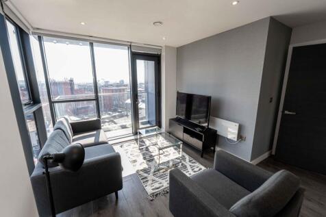 Stunning two bed balcony apartment for rent on Renshaw st L1 , deposit free option , brilliant views right across the city from the private balcony , fully furnished , washer dryer , large fridge free