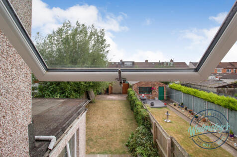 Rear view over gardens