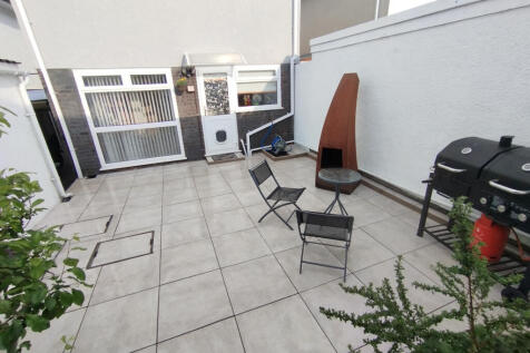 Rear patio