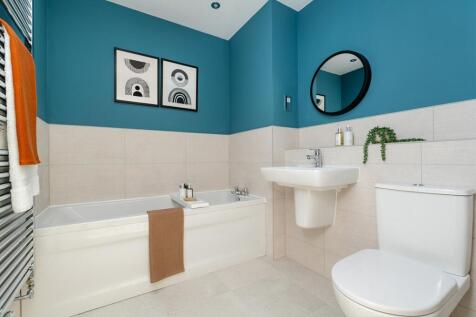 Spacious family bathroom