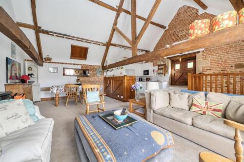 Open-plan first floor living area
