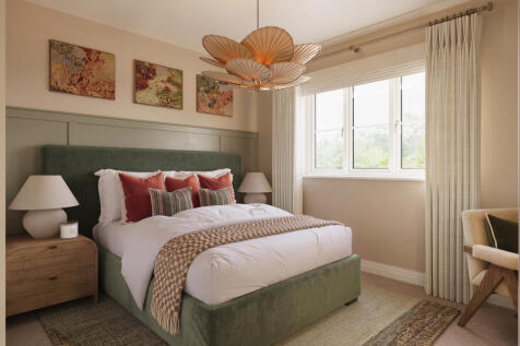 Abbey Barn Park - Internal CGI, Bedroom 2