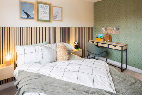 Bedroom 3 of the Oxford, a 4 bedroom house